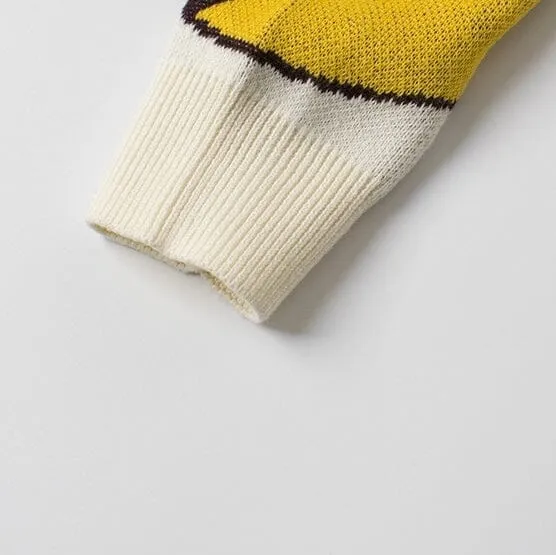 Dinosaur & Tiger Knitted Sweater