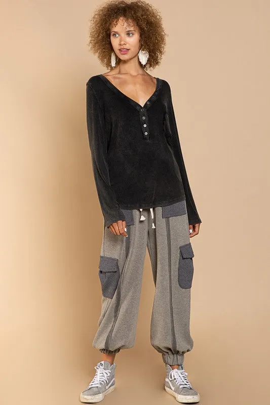 Happy Henley LS Top