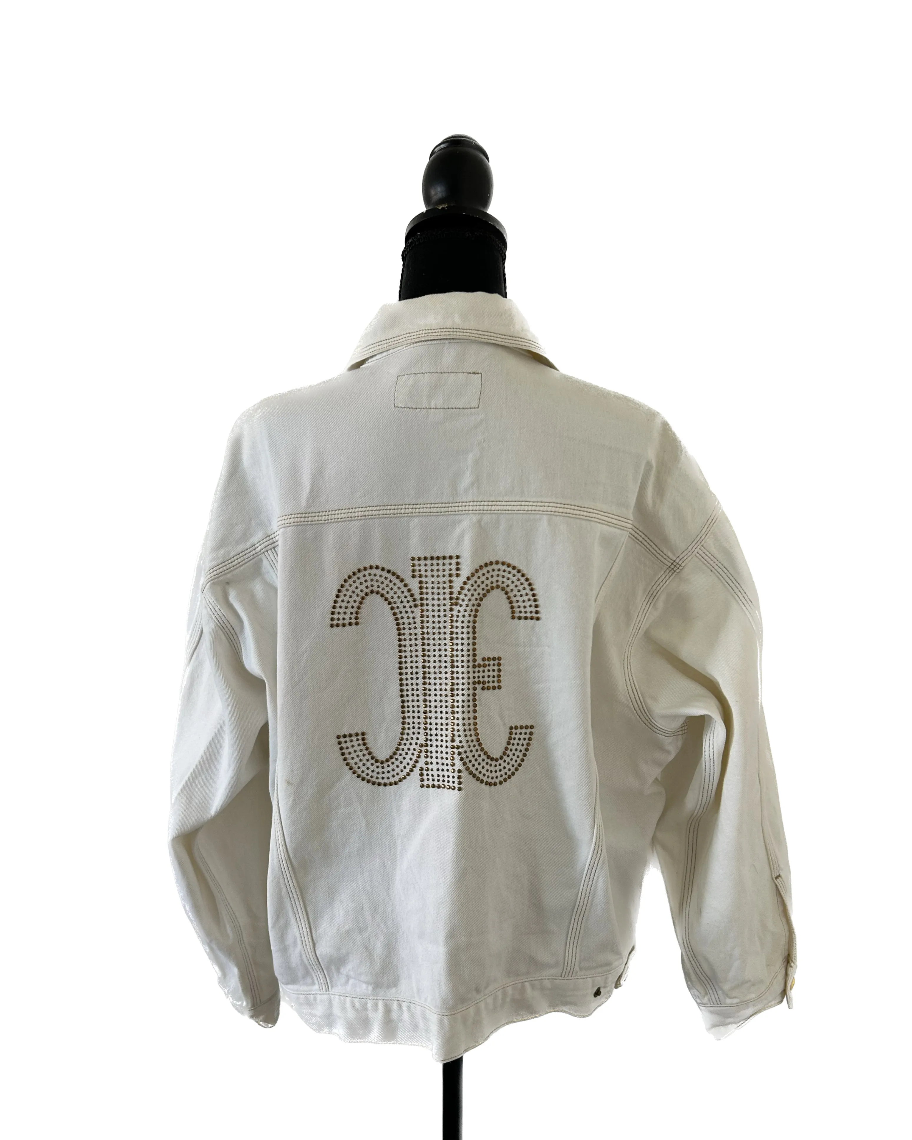 Iceberg White Denim Jacket