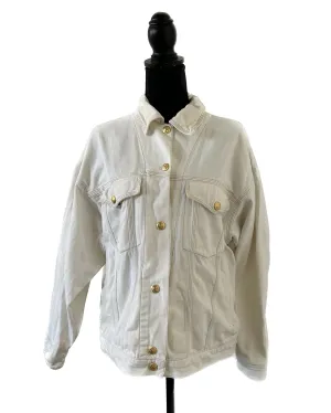 Iceberg White Denim Jacket