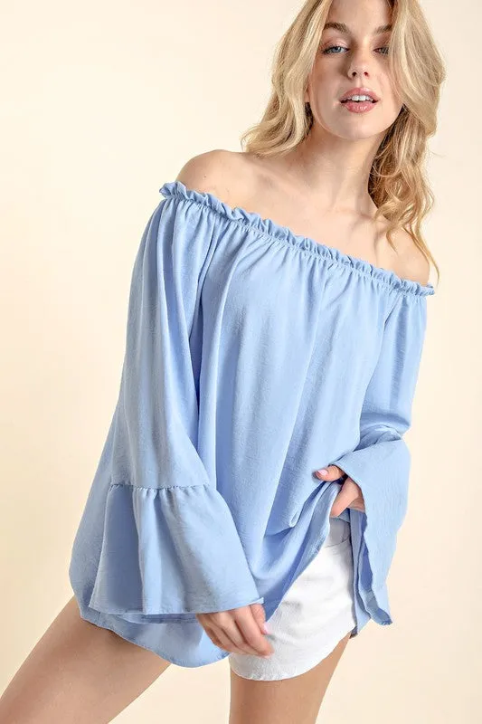 Leslie's Off the Shoulder Top