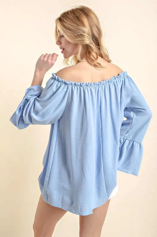 Leslie's Off the Shoulder Top