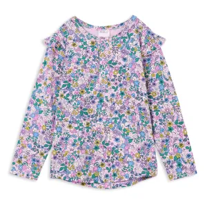 Milky Frill Henley - Posy