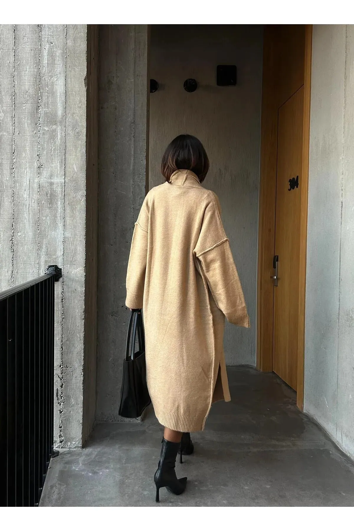 Oversized Gray Cardigan
