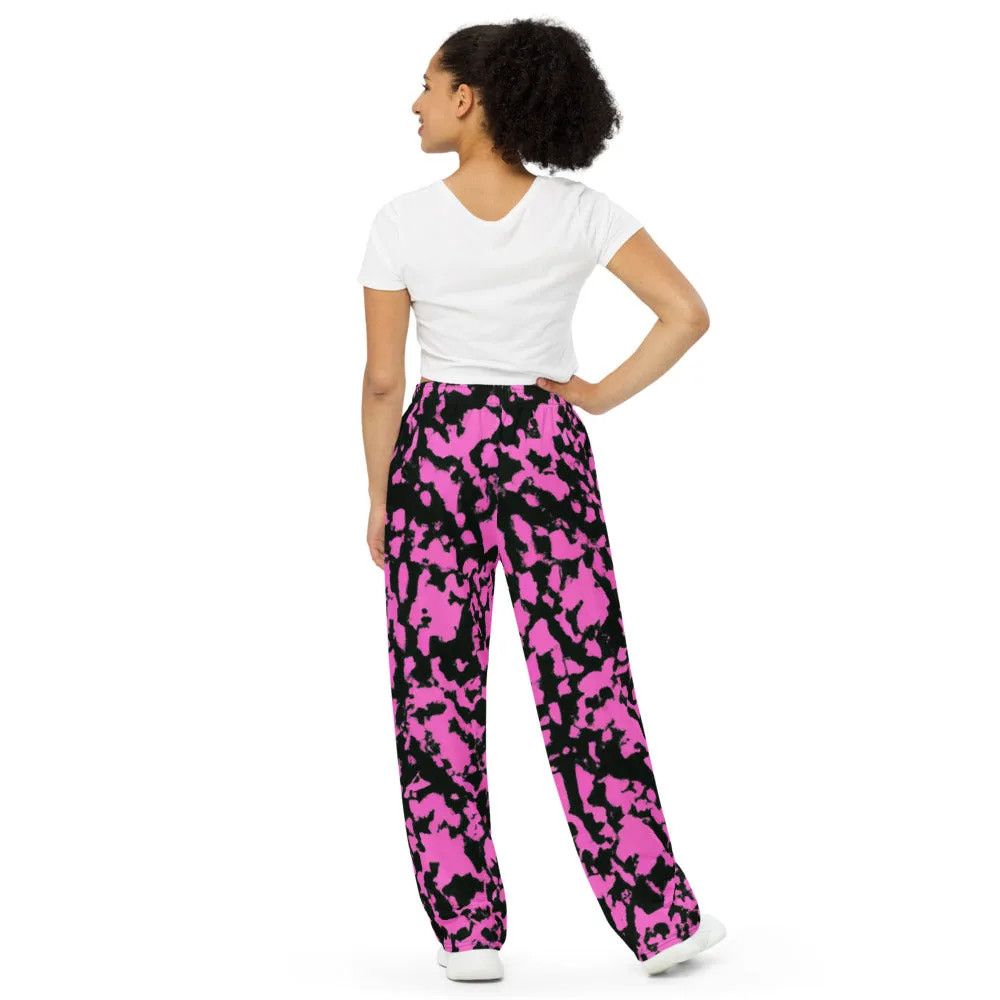 Regal Wide-Leg Pants