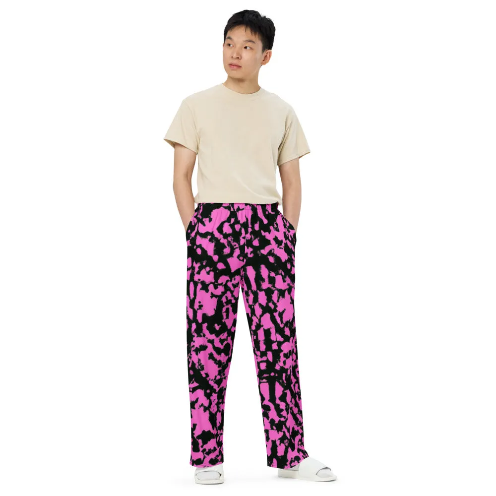 Regal Wide-Leg Pants