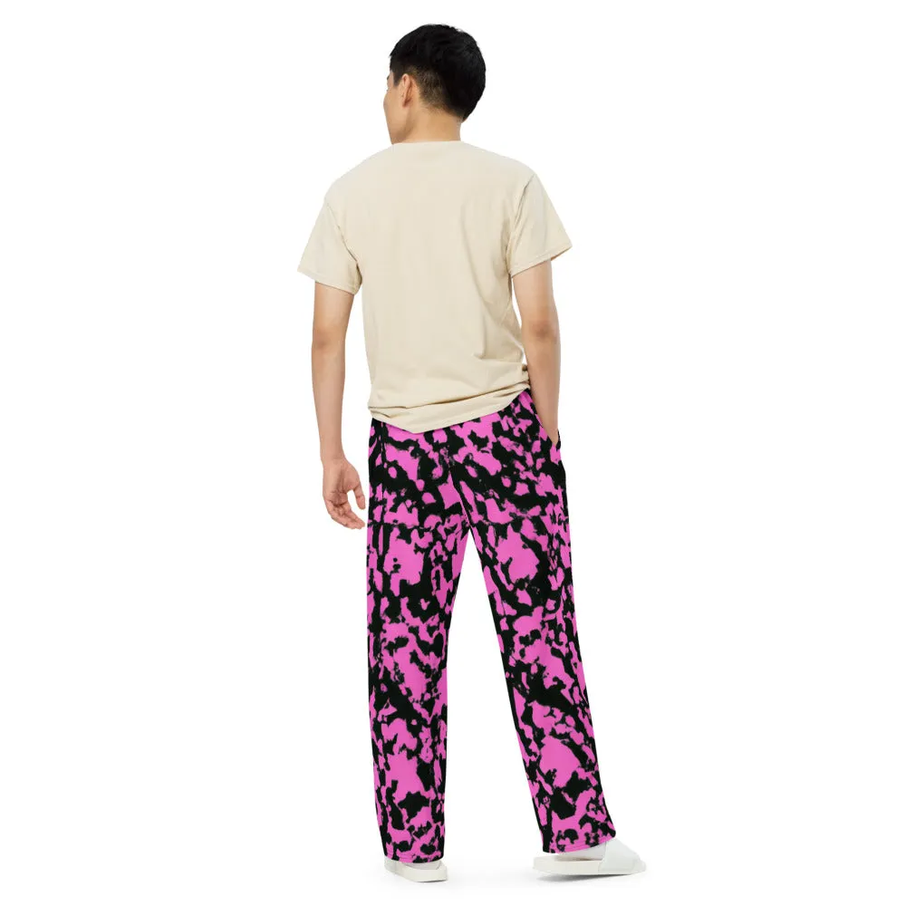 Regal Wide-Leg Pants