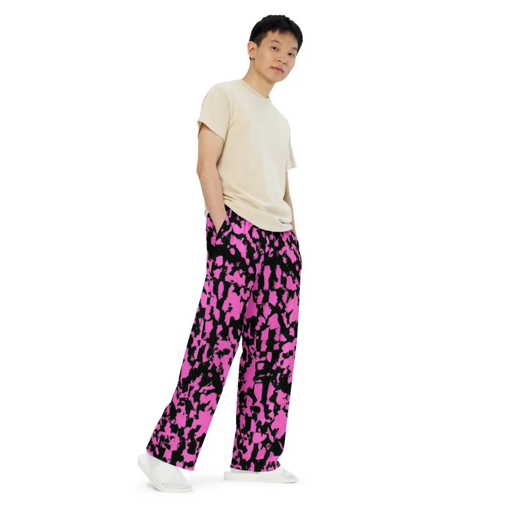 Regal Wide-Leg Pants