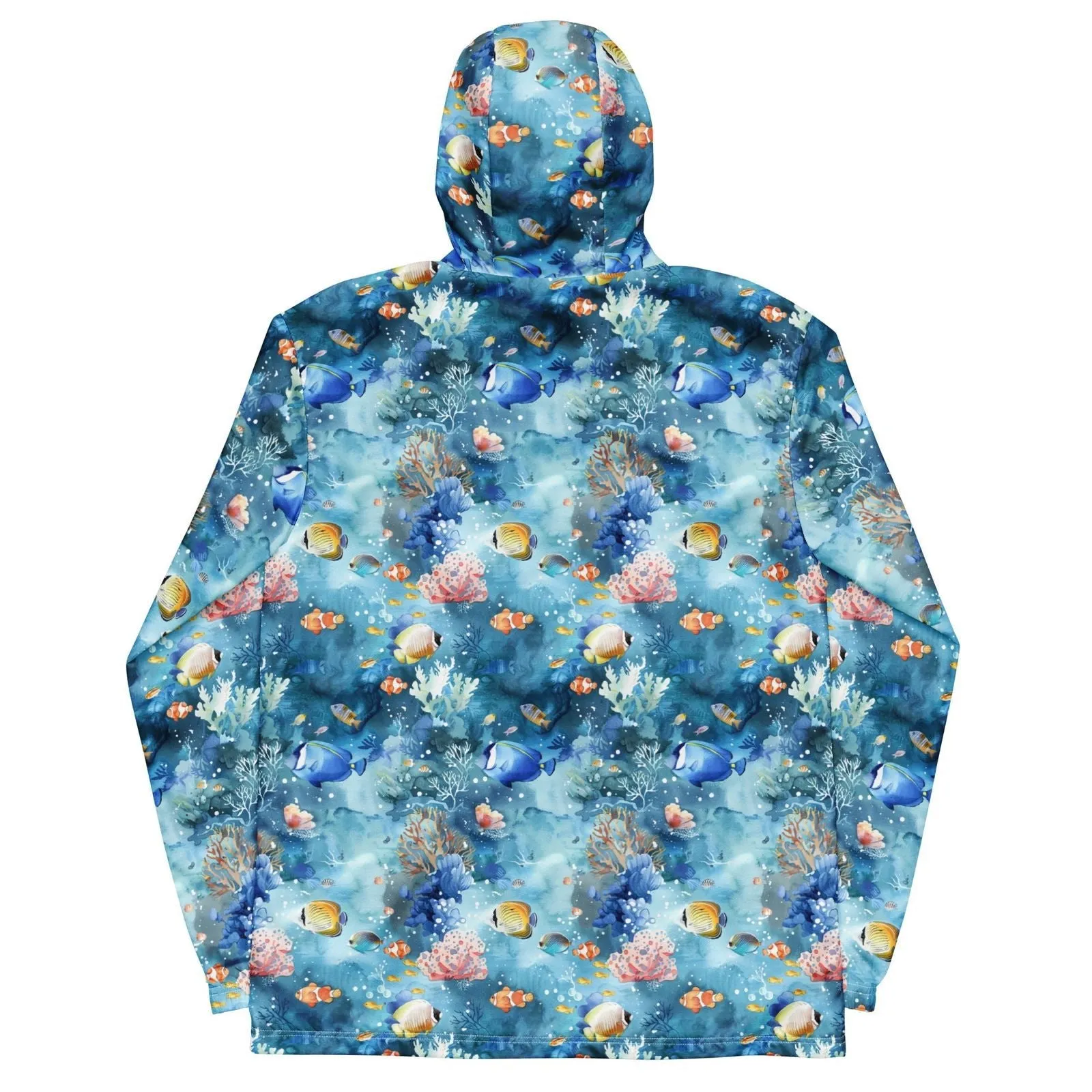 Tropical Reef Fish Men’s windbreaker
