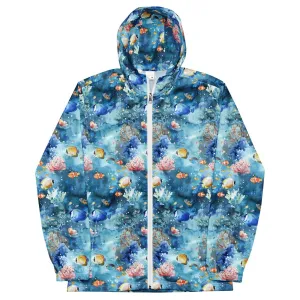 Tropical Reef Fish Men’s windbreaker